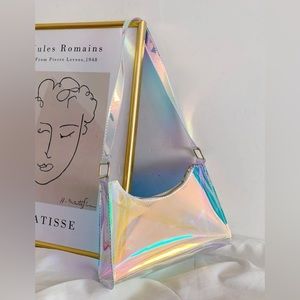 Shein Holographic Shoulder Bag NEW